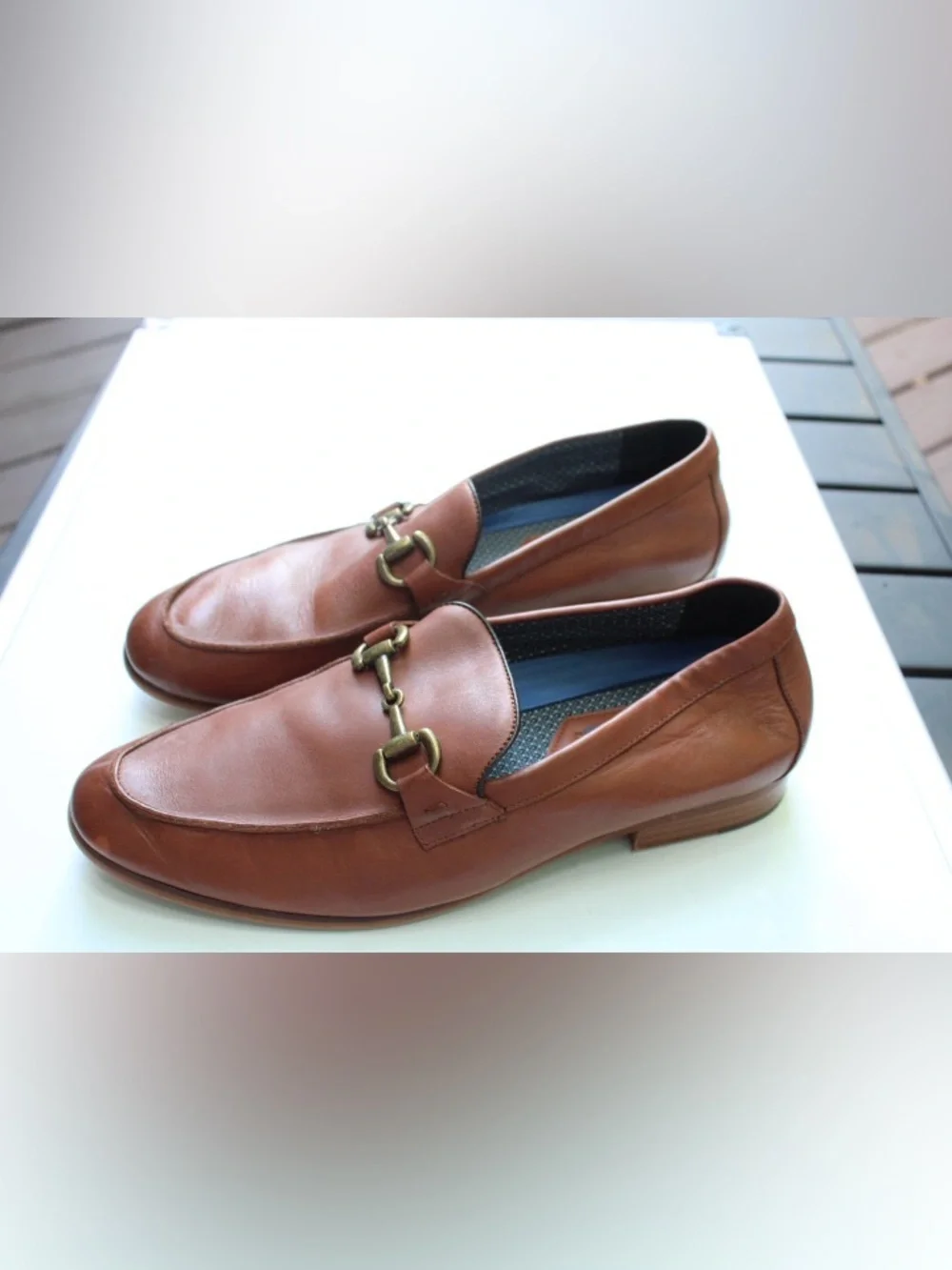 Vince Camuto Horse bit loafers